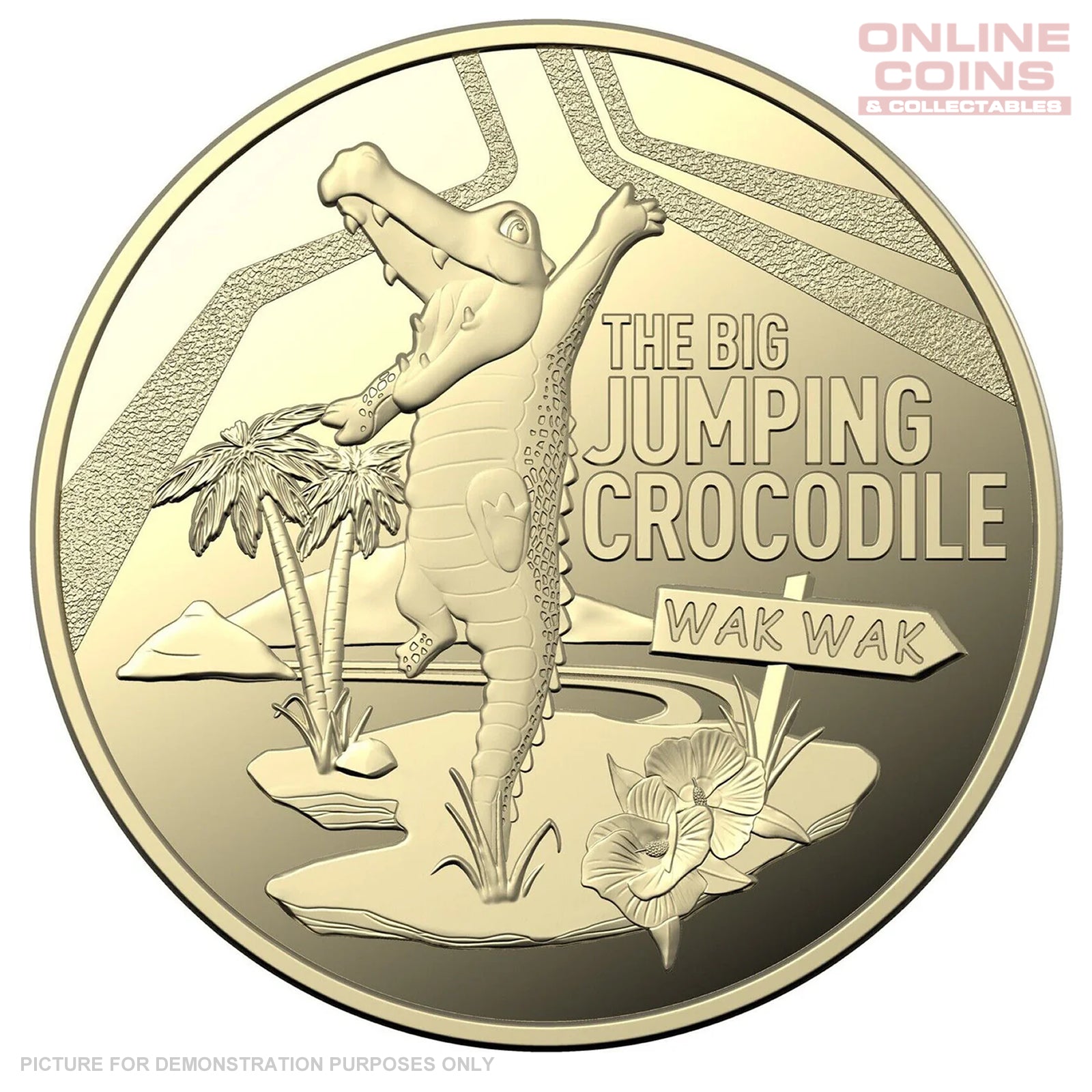 2023 $1 - Big Things - The Big Jumping Crocodile - Loose in 2x2